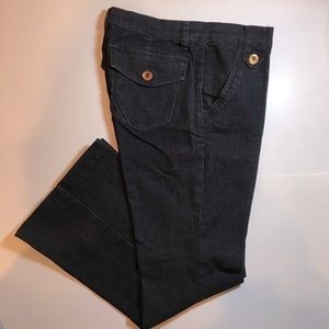 Mixit Black Wide Leg Jeans SZ 8 EUC